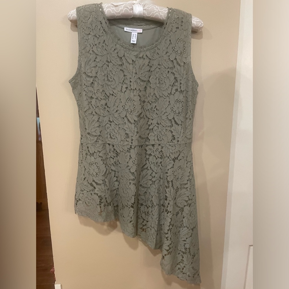 Isaac Mizrahi Live Lace Sleeveless Top Size XS